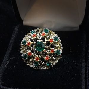 Gorgeous Vintage Multi Stone Ring